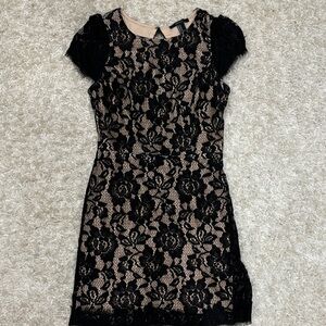 Forever 21 Black Lace Mini Dress